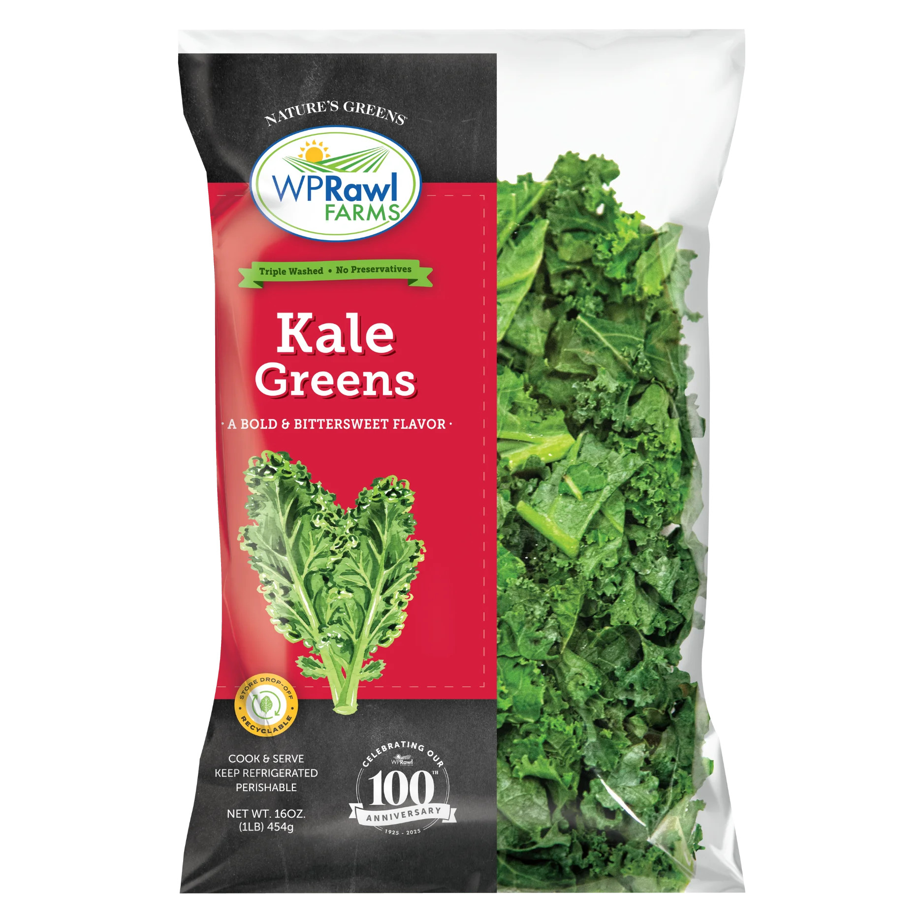 Fresh Green Kale, 1 lb, Bag | Walmart (US)