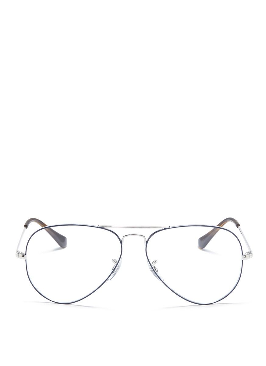 'Classic Aviator' optical glasses | Lane Crawford (US)