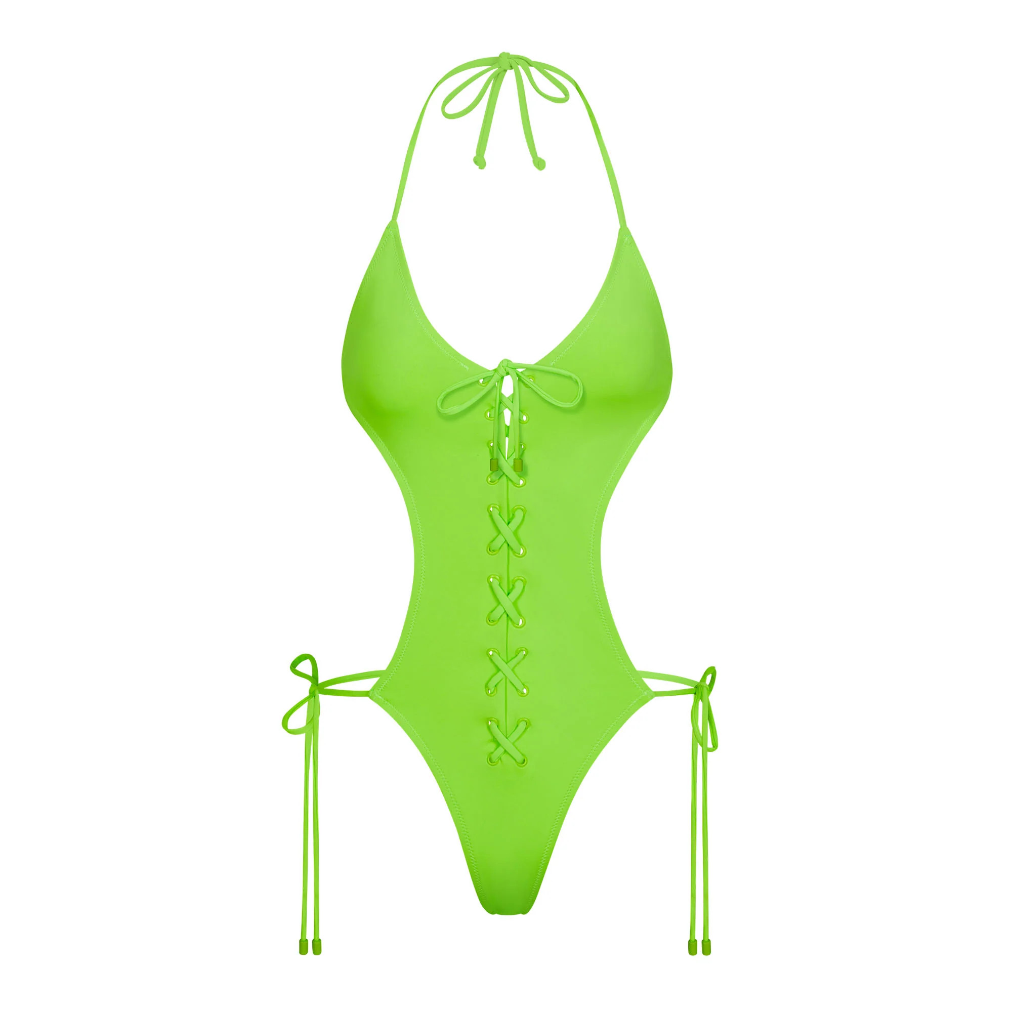 SWIM LACE UP MONOKINI | SKIMS (US)