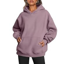 Trendy Queen Womens Oversized Hoodies Fleece Sweatshirts Long Sleeve Sweaters Pullover Fall Cloth... | Amazon (US)
