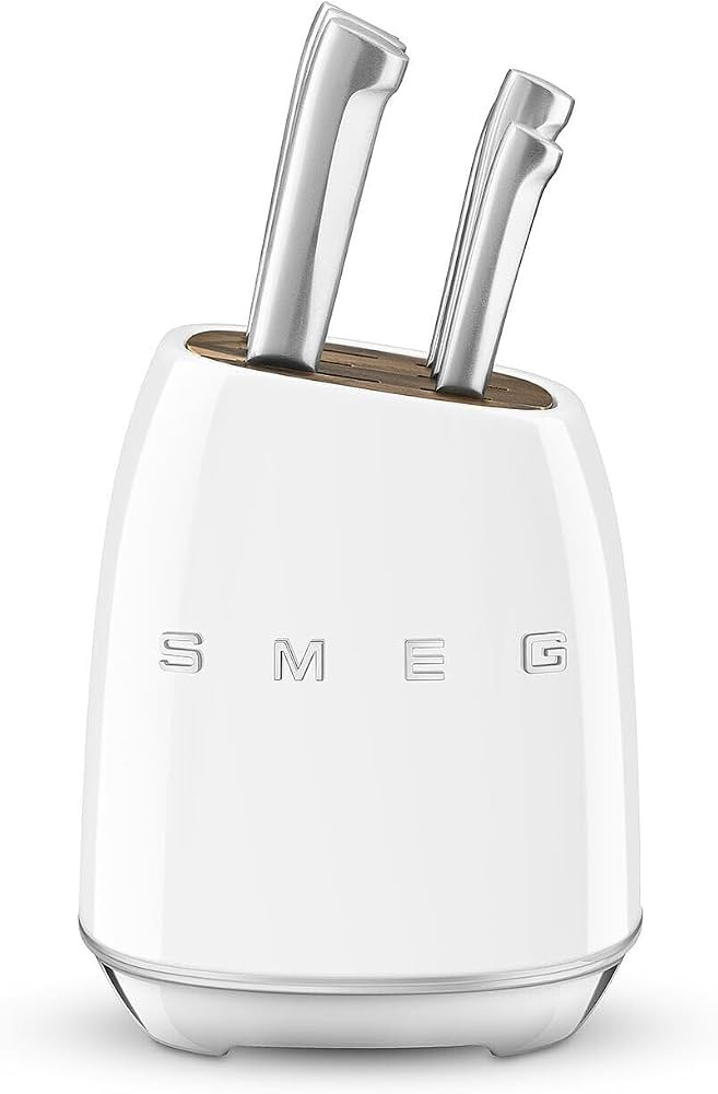 Smeg, KBSF02WH White Knife Block | Amazon (DE)
