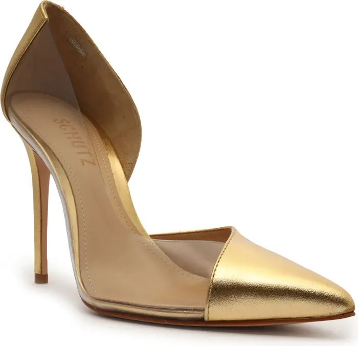 Cheslie Half d'Orsay Pointed Toe Pump | Nordstrom