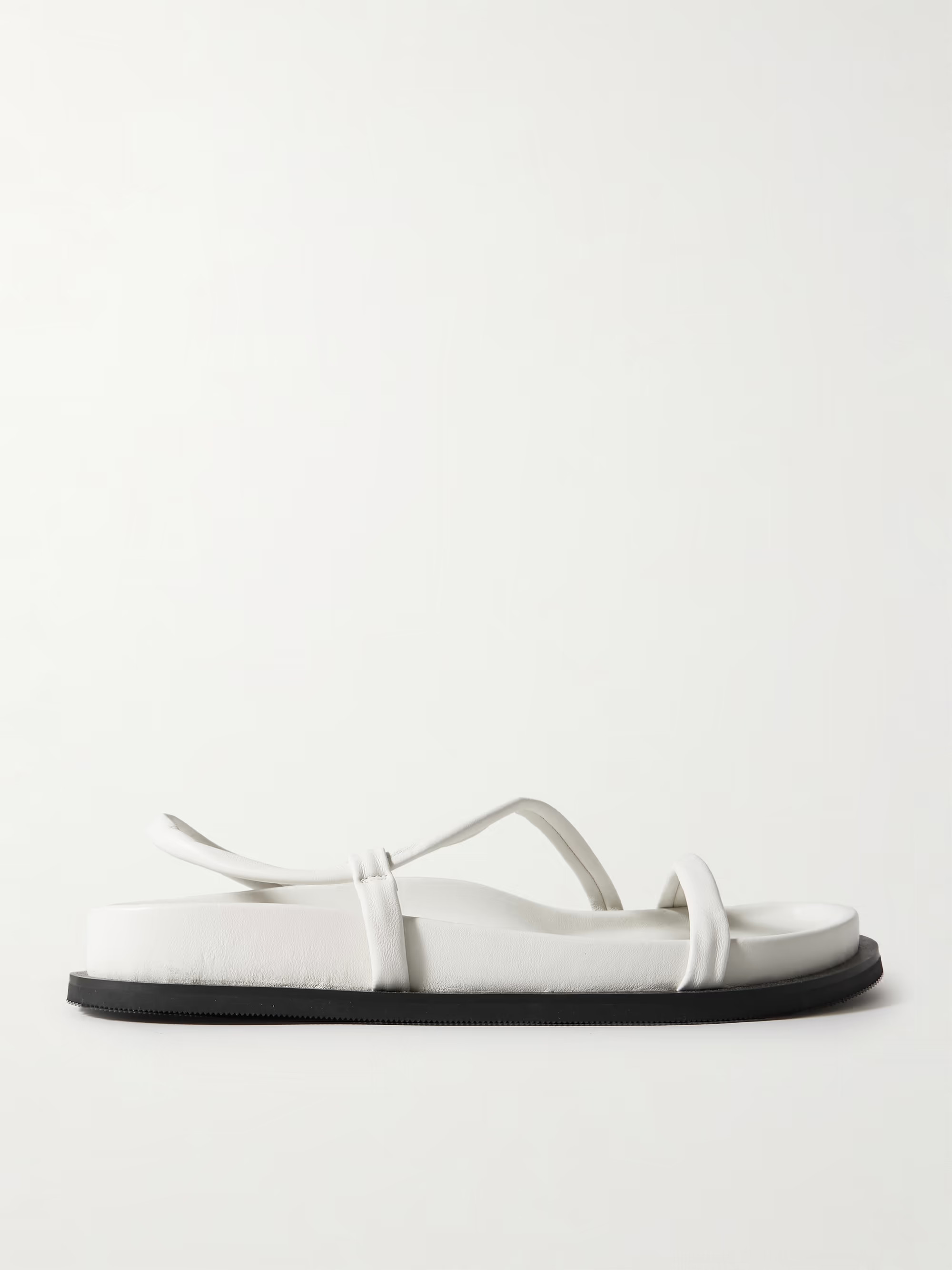 Twist leather slingback sandals | NET-A-PORTER (UK & EU)