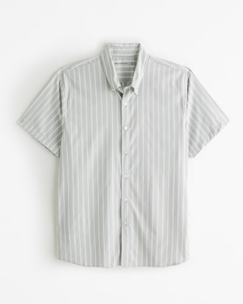 Performance Button-Up Shirt | Abercrombie & Fitch (US)