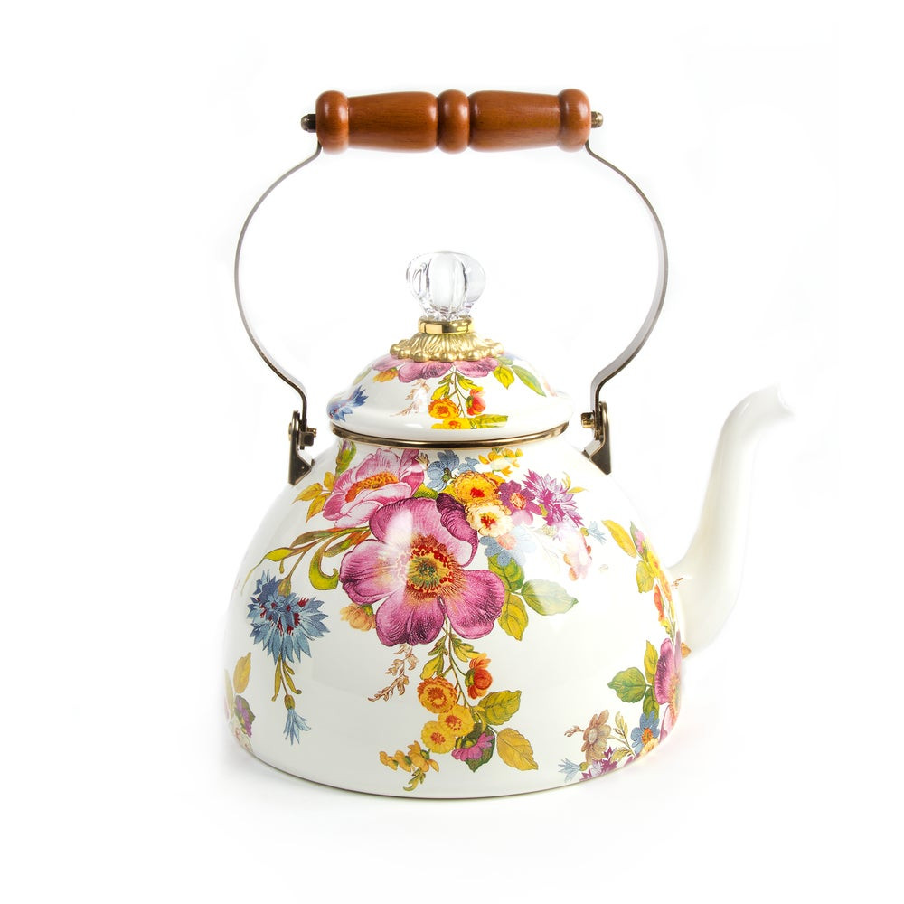 Floral Tea Kettle | MacKenzie-Childs