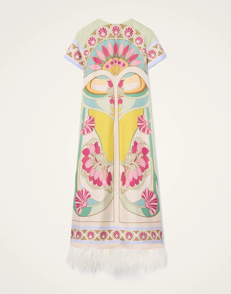 Swing Dress in Tulip Placée Green für Damen | La DoubleJ | La DoubleJ