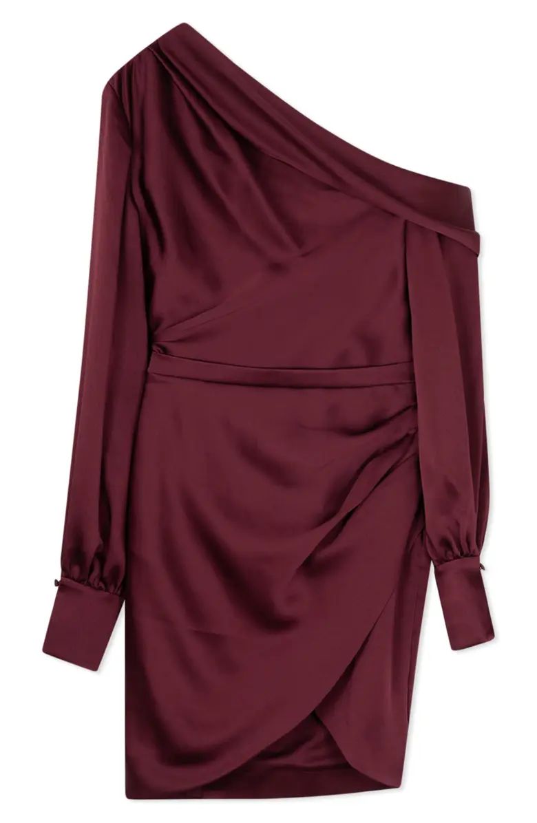 Cameron One-Shoulder Long Sleeve Dress | Nordstrom