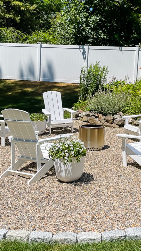 Enjoy the outdoors this season around your personal fire pit with Adirondack chairs

#LTKSeasonal #LTKhome #LTKfamily