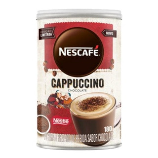 Cappuccino Nescafé Nestlé 180g Café Solúvel com leite Cremoso Alpino e Negresco | Shopee (BR)