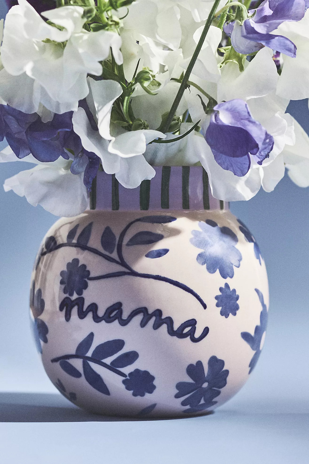 Mama Stoneware Bud Vase | Anthropologie (US)