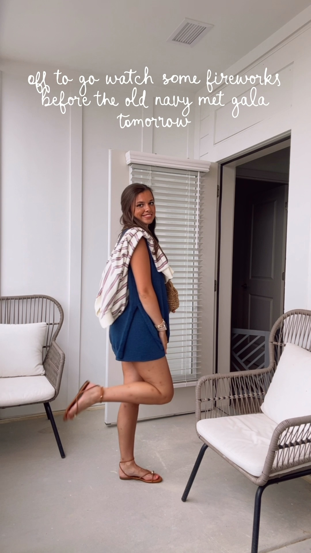 // outfit to watch fireworks 🧨// Fourth of July outfit // navy set // matching set // summer outfit inspo //

#LTKootd #LTKgrwm #LTKdayinmylife