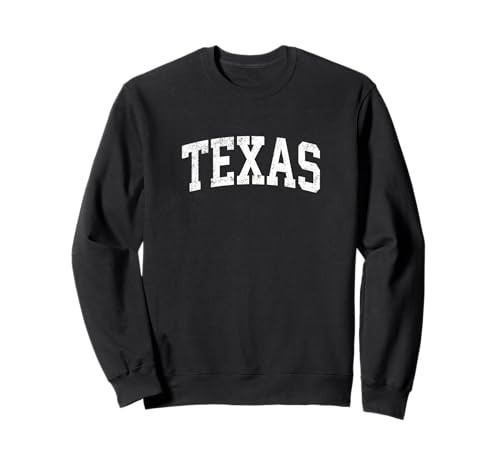 Texas TX Vintage Athletic Sports Design Sweatshirt | Amazon (US)