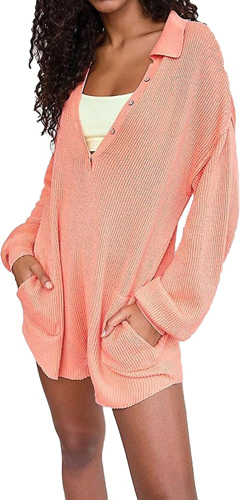 Women Knit Sweater Rompers Free People Romper Shorts Jumpsuits Casual rebelde Outfit Free People ... | Amazon (US)