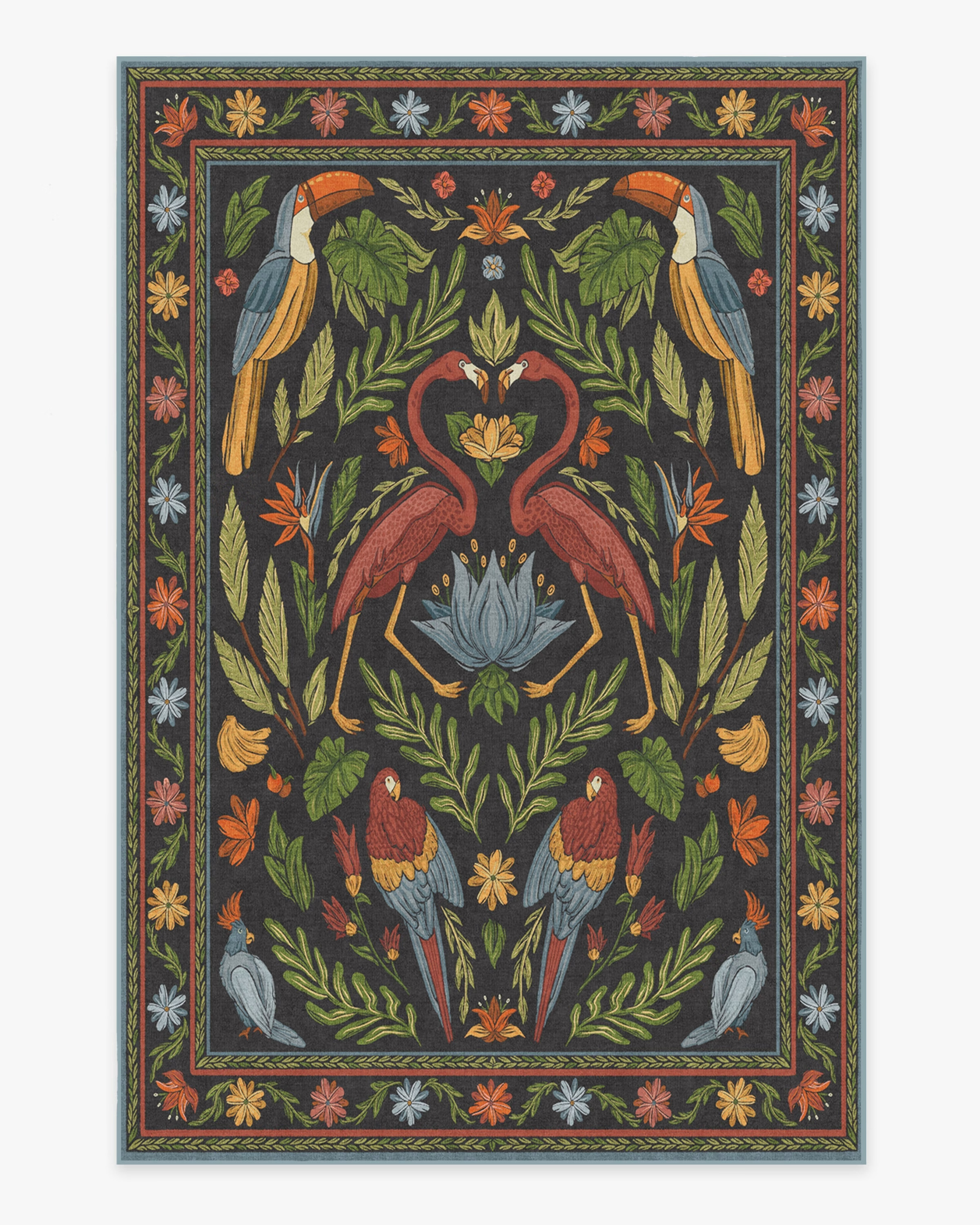 Iris Apfel Birds Of A Feather Rug | Ruggable