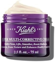 Kiehl's Super Multi-Corrective Cream, Anti-Aging Wrinkle Reducing Face and Neck Cream, Evens Skin... | Amazon (US)