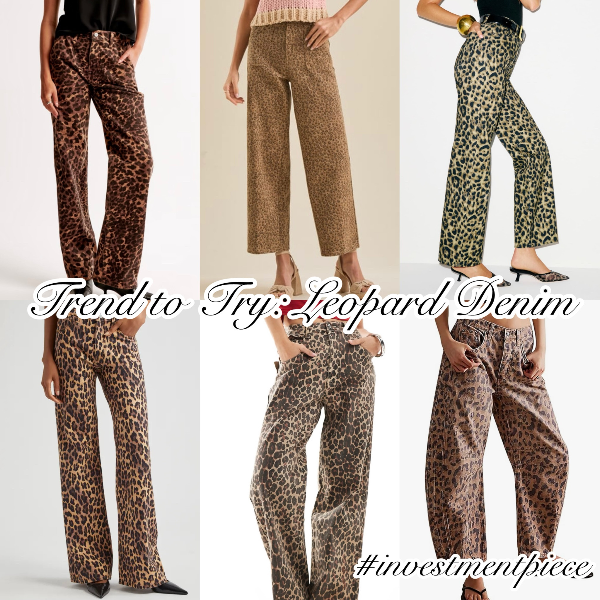Spots are in (though in my book leopard is a neutral and is always “in”!) but up your game in these leopard jeans- starting under $50! #investmentpiece 

#LTKStyleTip #LTKFindsUnder50 #LTKSeasonal
