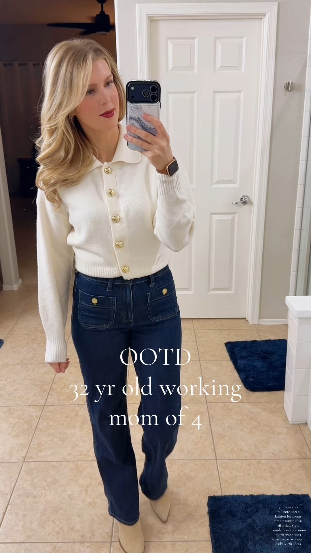 Creamy neutrals for the chaos ✨ New Target sweater + wide-leg J.Crew Factory pants = my working-mom uniform. Business casual working mom! #LTKfashion #LTKmomstyle #ootd”

#LTKSeasonal #LTKTall #LTKFindsUnder50