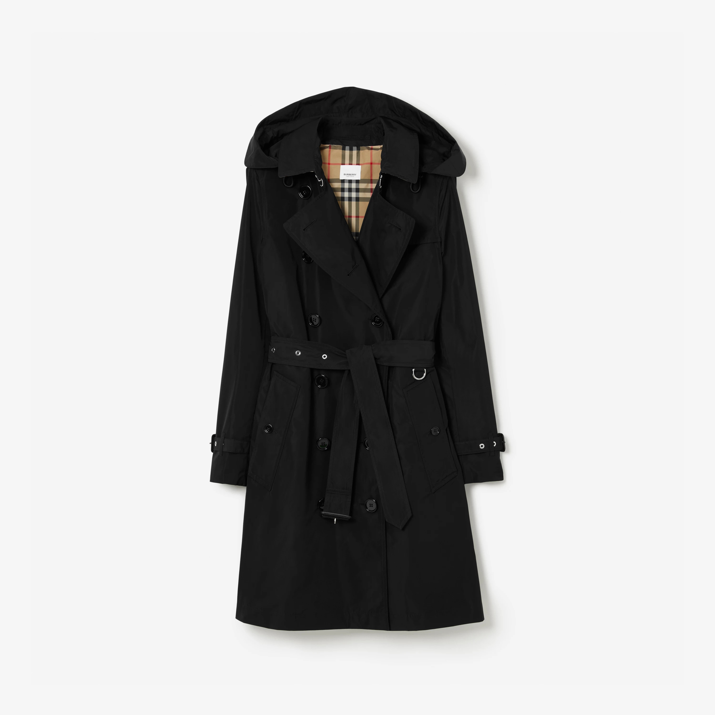 Mid-length Taffeta Kensington Trench Coat | Burberry (US)