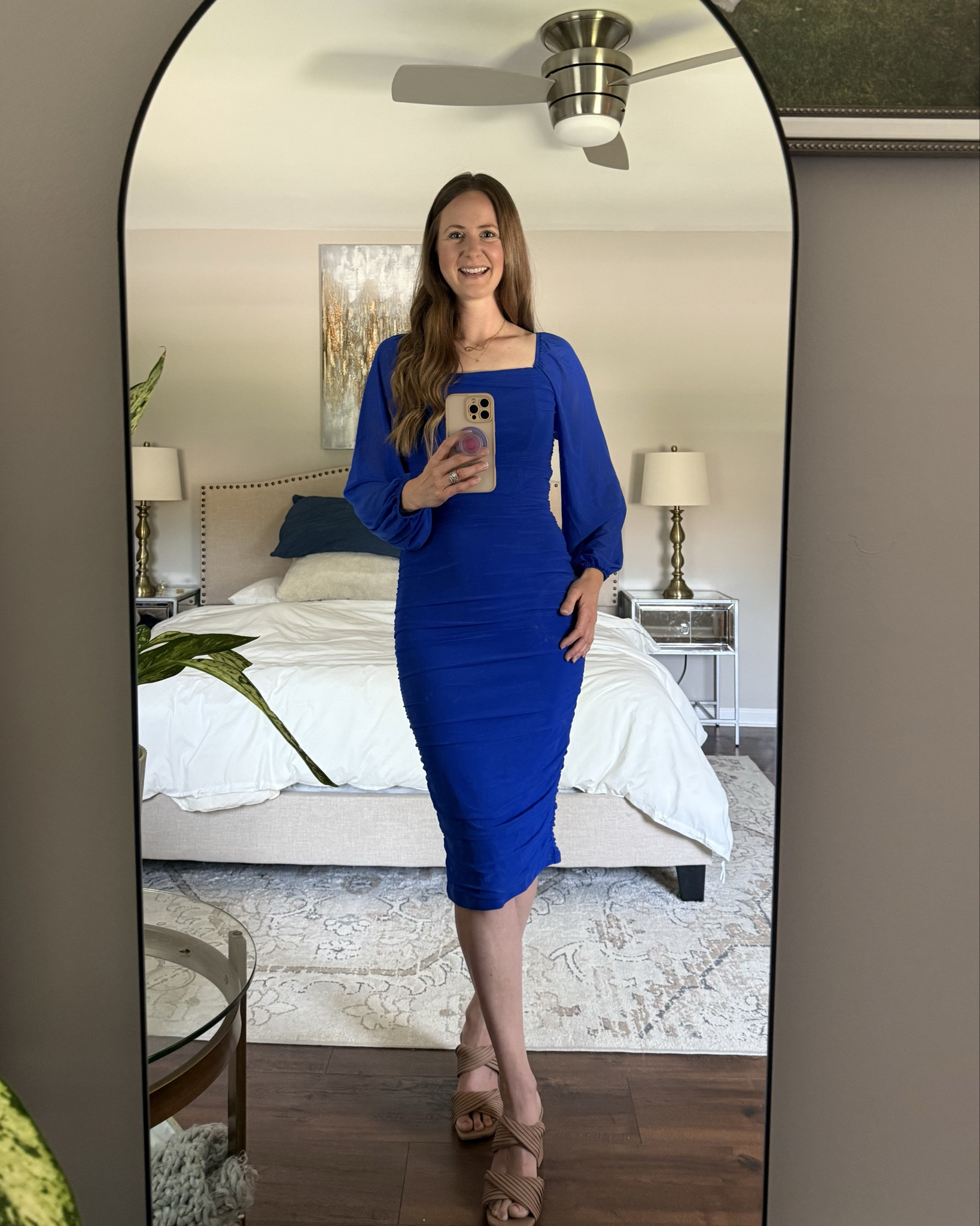 This dress is soo chic and has tons of stretch! Wearing small, true to size🫶🏻

#LTKFindsUnder50 #LTKSummerEdit #LTKStyleTip