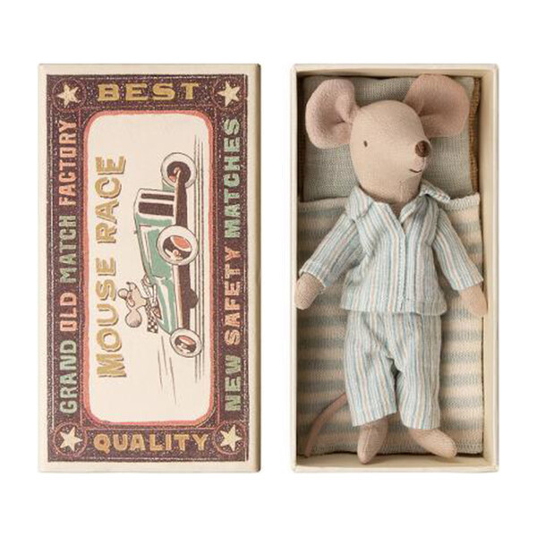 Big Brother Mouse in Pajamas in Matchbox | Maisonette