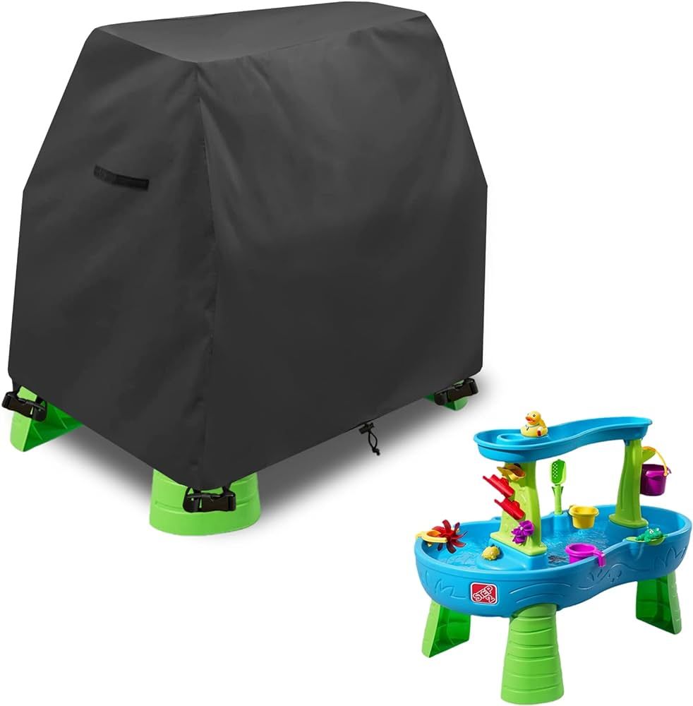 Aacabo Kids Water Table Cover Fit Step2 Rain Showers Splash Pond Water Table,Waterproof Dust Proo... | Amazon (US)