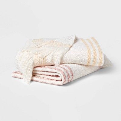 Woven Striped Throw Blanket - Threshold™ | Target