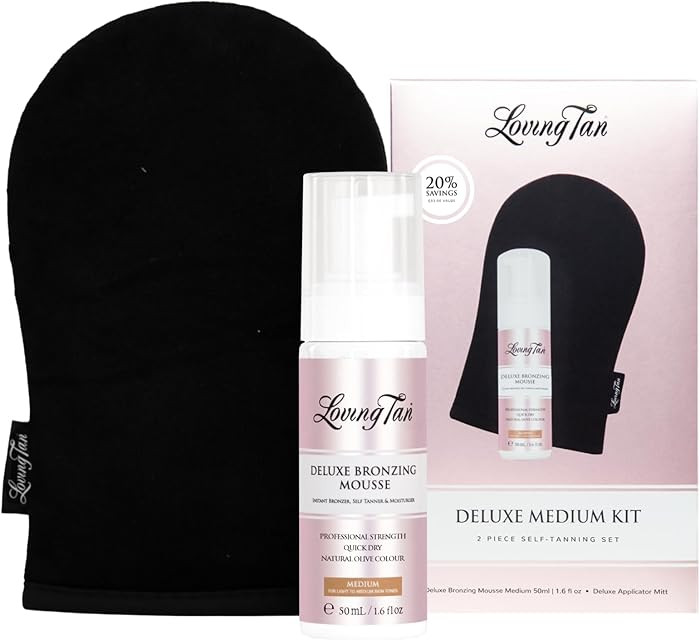 Loving Tan Deluxe Bronzing Mousse - Streak Free, Natural looking, Professional Strength Sunless T... | Amazon (US)
