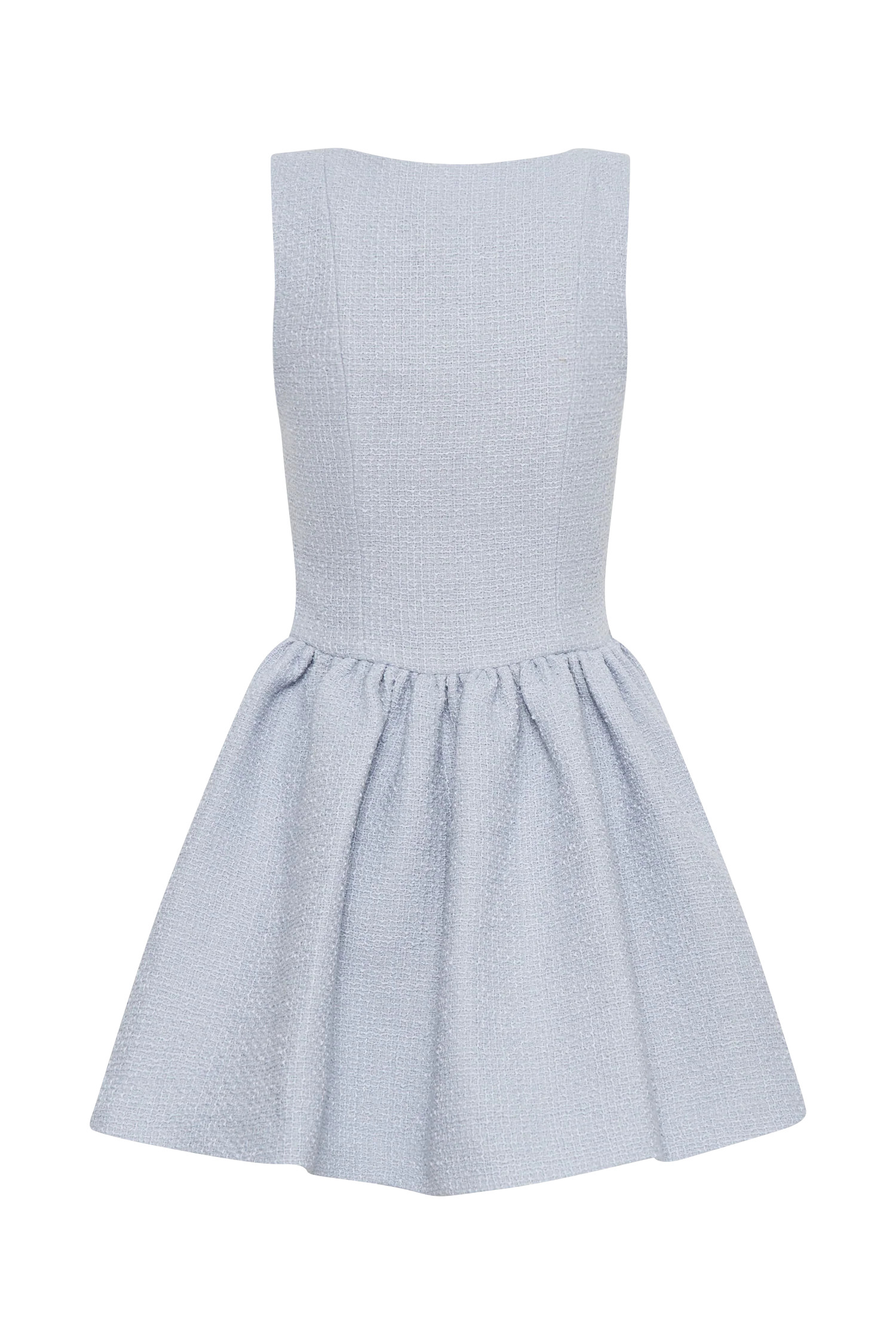 Jennifer Boucle Mini Dress - Sky Blue | Meshki (APAC)