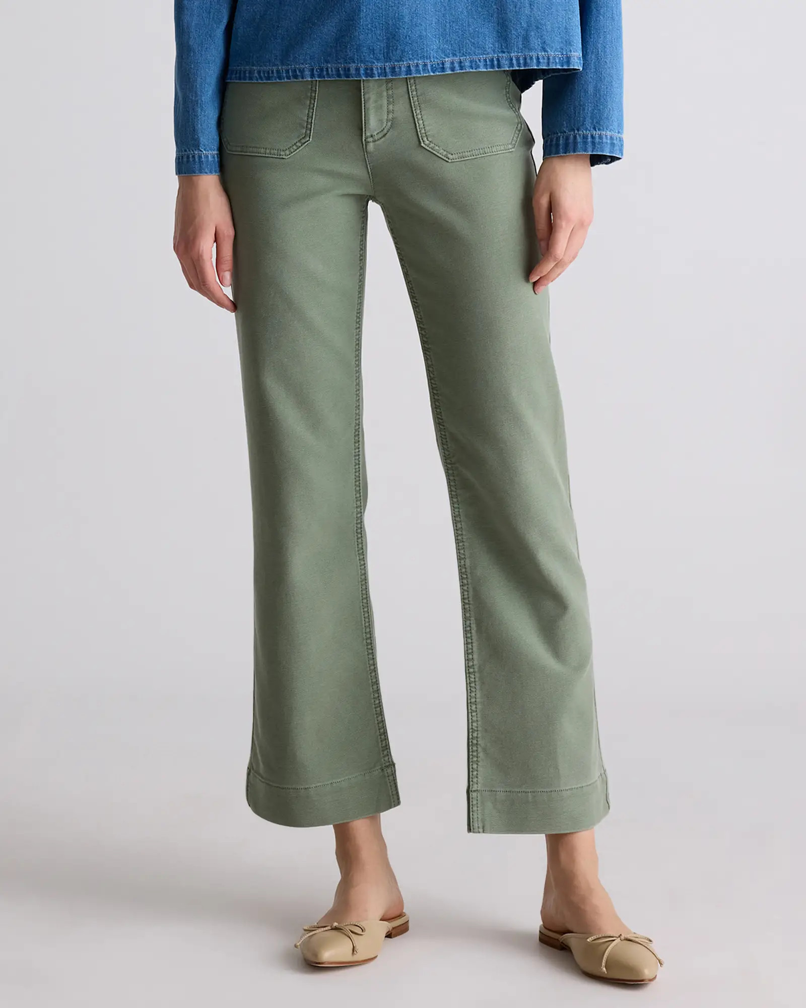 French Terry Wide Leg Pants | Quince