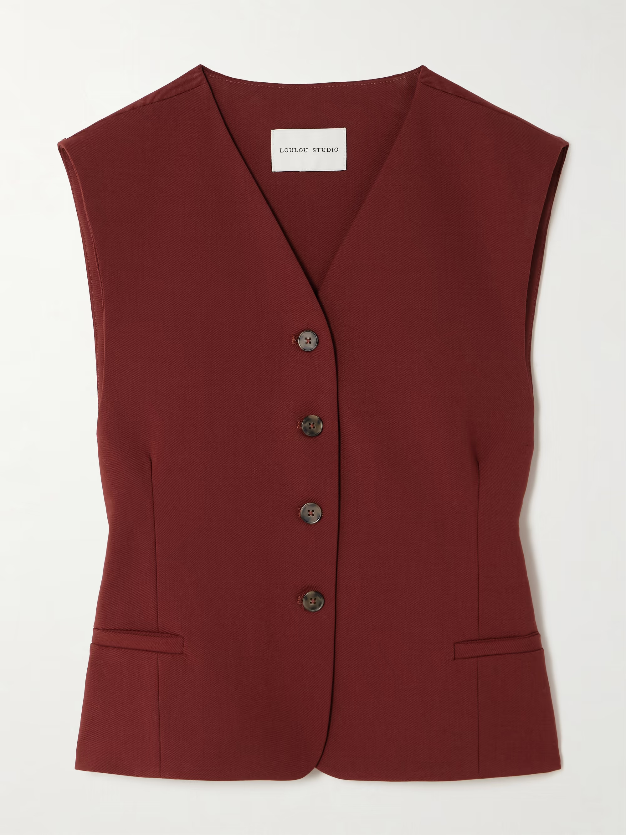 Teora stretch-wool vest | NET-A-PORTER (US)