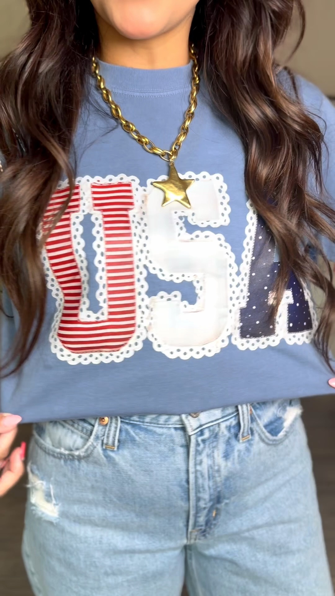 usa graphic tee   4th of july shirt   patriotic tee women   comfort colors usa   fourth of july outfit   red white blue tee   american flag shirt   oversized patriotic tee   usa lace patch tee   summer patriotic look   memorial day outfit   independence day tee   cute 4th of july top   retro usa shirt   fourth of july graphic tee   patriotic summer fashion   comfort colors patriotic   usa tshirt women   4th of july style   american pride shirt   flowy patriotic outfit   july 4th tee   stars and stripes shirt   casual fourth of july look   vintage wash usa tee   patriotic graphic top

#LTKootd #LTKgrwm