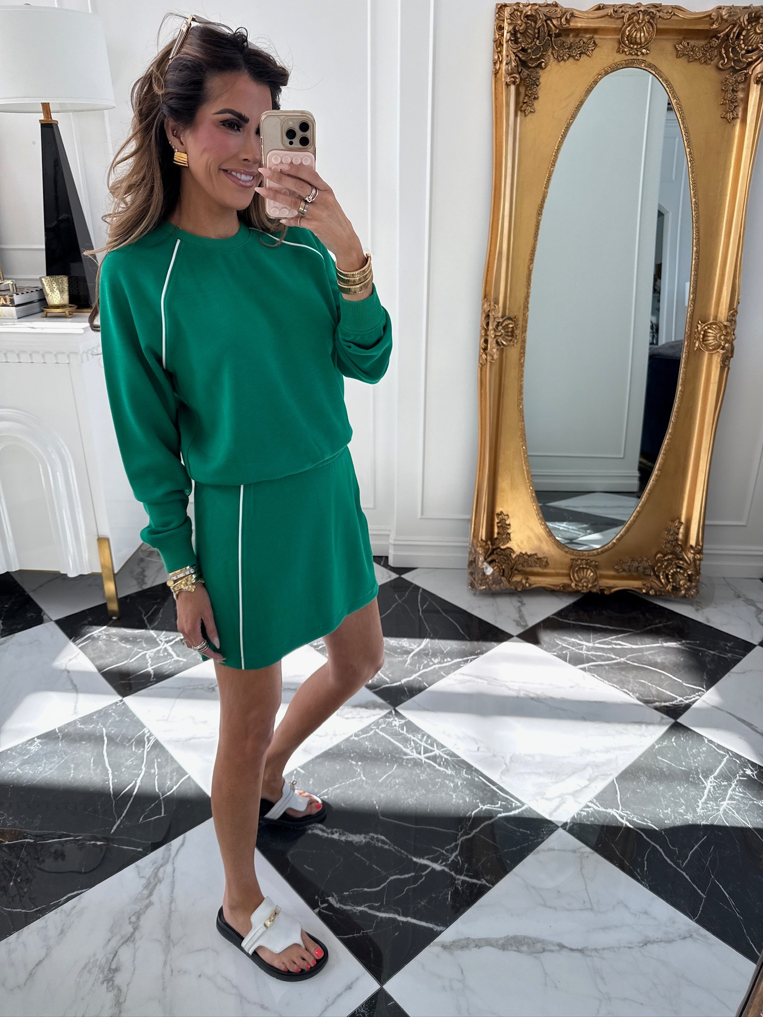 Wearing a size small in both the top and skort! Use my code EMILYANNXSPANX for 15% off! 
@spanx #SpanxPartner

Spanx Set, Matching Set, Spanx Skort, Spanx AirEssentials Set, Summer outfit, Spring outfit, Comfy outfit, Travel outfit, Emily Ann Gemma

#LTKStyleTip #LTKTravel