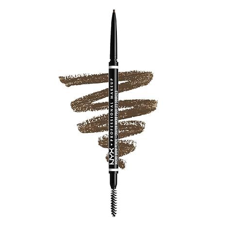NYX PROFESSIONAL MAKEUP Micro Brow Pencil, Eyebrow Pencil - Ash Brown | Amazon (US)