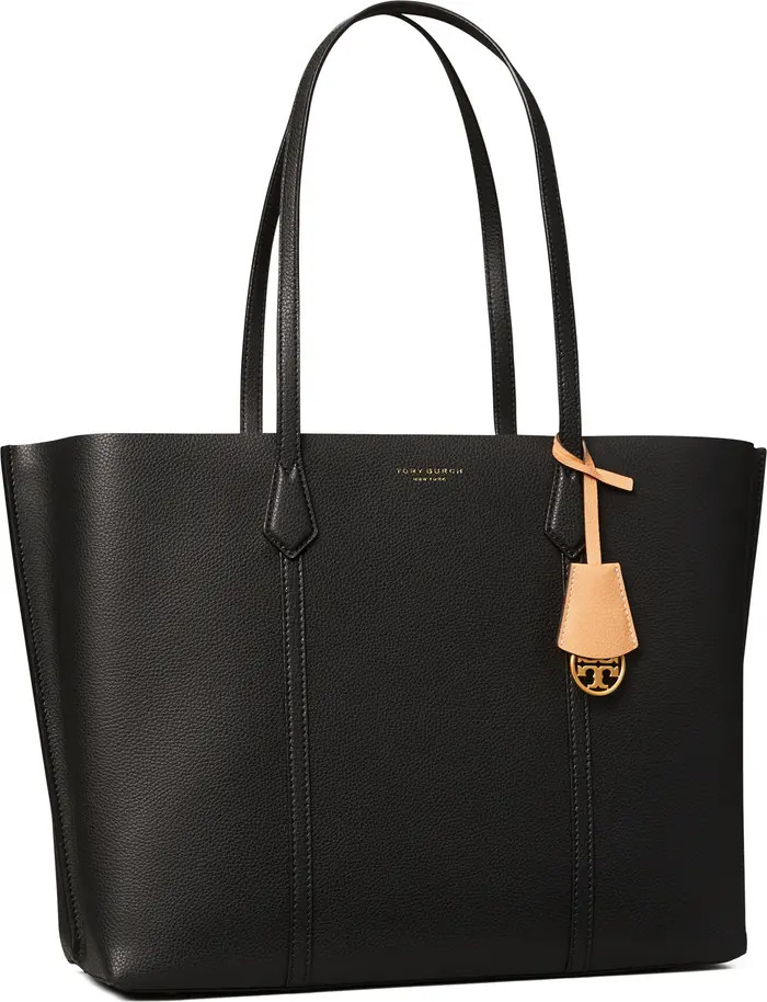 Perry Triple Compartment Leather Tote | Nordstrom