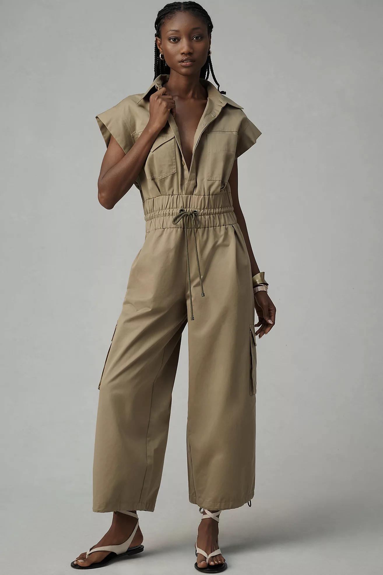 Farm Rio Utility Jumpsuit | Anthropologie (US)
