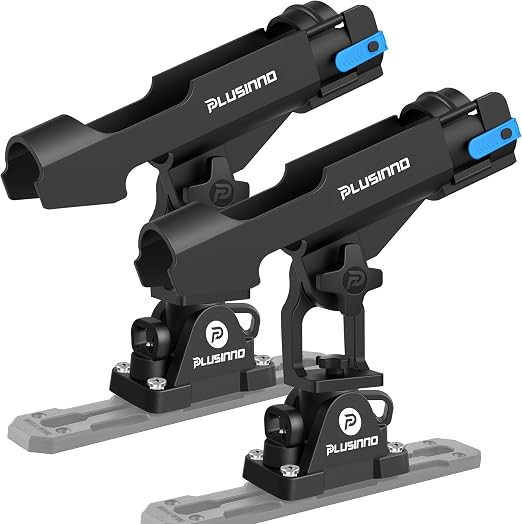 PLUSINNO 2 in 1 Fishing Rod Holders for Boat, Kayak Fishing Rod Holder, Fishing Pole Holders for ... | Amazon (US)