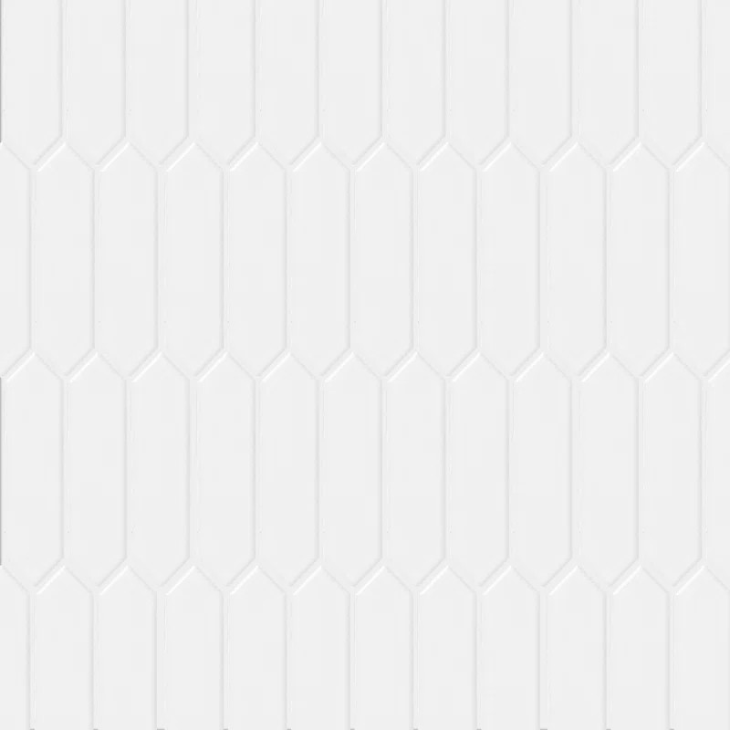 1"x6" Glazed Porcelain Pickets Mosaic Tile | Wayfair North America