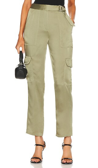 Carolina Utility Pant in Willow | Revolve Clothing (Global)