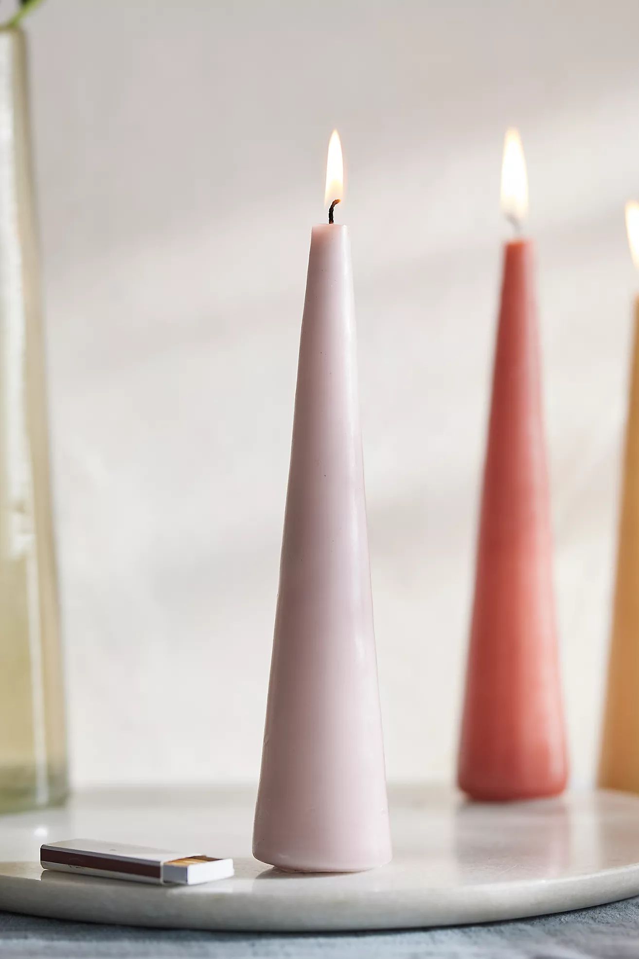 Cone Pillar Candle | Terrain
