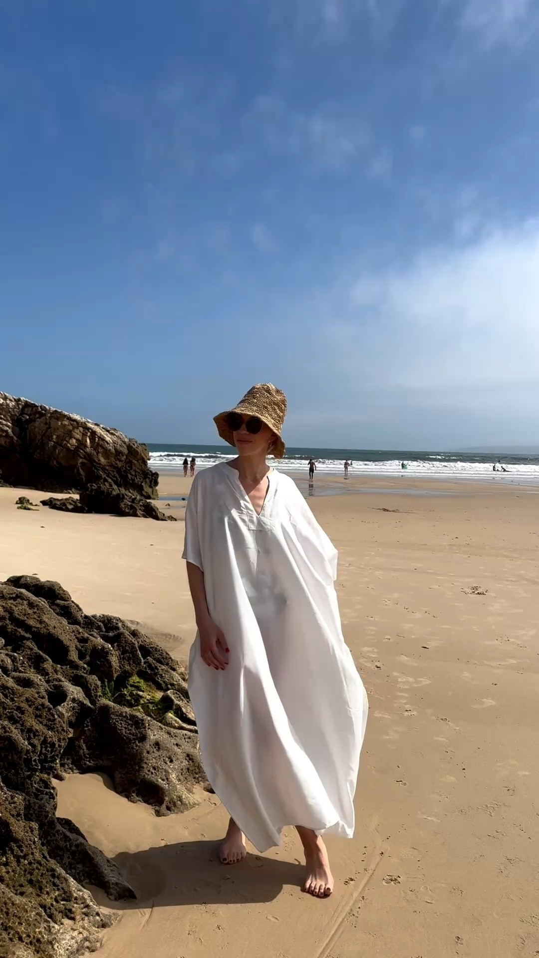 Church kaftan for wearing out or as a swim cover up - under $30

Beach swim coverup, kaftan, bucket hat

#LTKSwim #LTKTravel #LTKSaleAlert