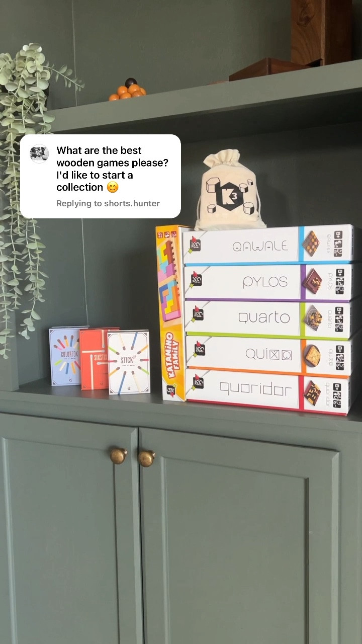 Best wooden board games.

#LTKhome #LTKfamily