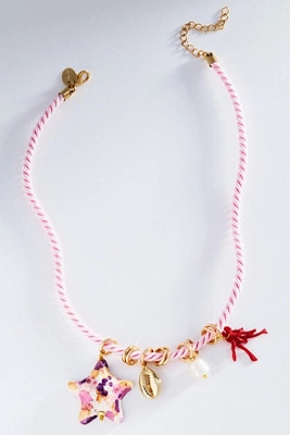 CASHFANA Estrella Rosa Necklace | Anthropologie (US)