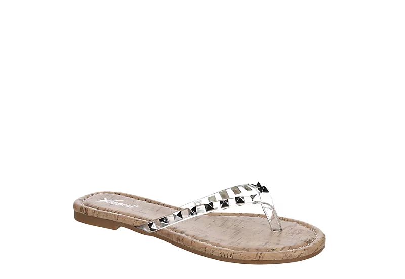 CLEAR XAPPEAL Womens Magnolia Flip Flop Sandal | Rack Room Shoes
