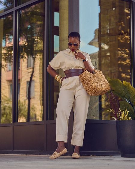 When in doubt, opt for a jumpsuit! This is an easy casual look featuring a neutral jumpsuit from Target and flat shoes, perfect for errands and casual outings. All jumpsuit picks are under $100! 
Target, Abercrombie, M.Gemi, Banana Republic, Sam Edelman

#LTKmidsize #LTKfindsunder100 #LTKstyletip