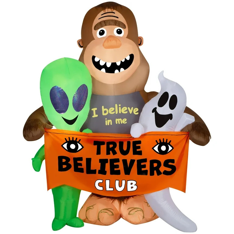 Halloween Bigfoot Alien Ghost Scene, 60 in, by Way To Celebrate | Walmart (US)