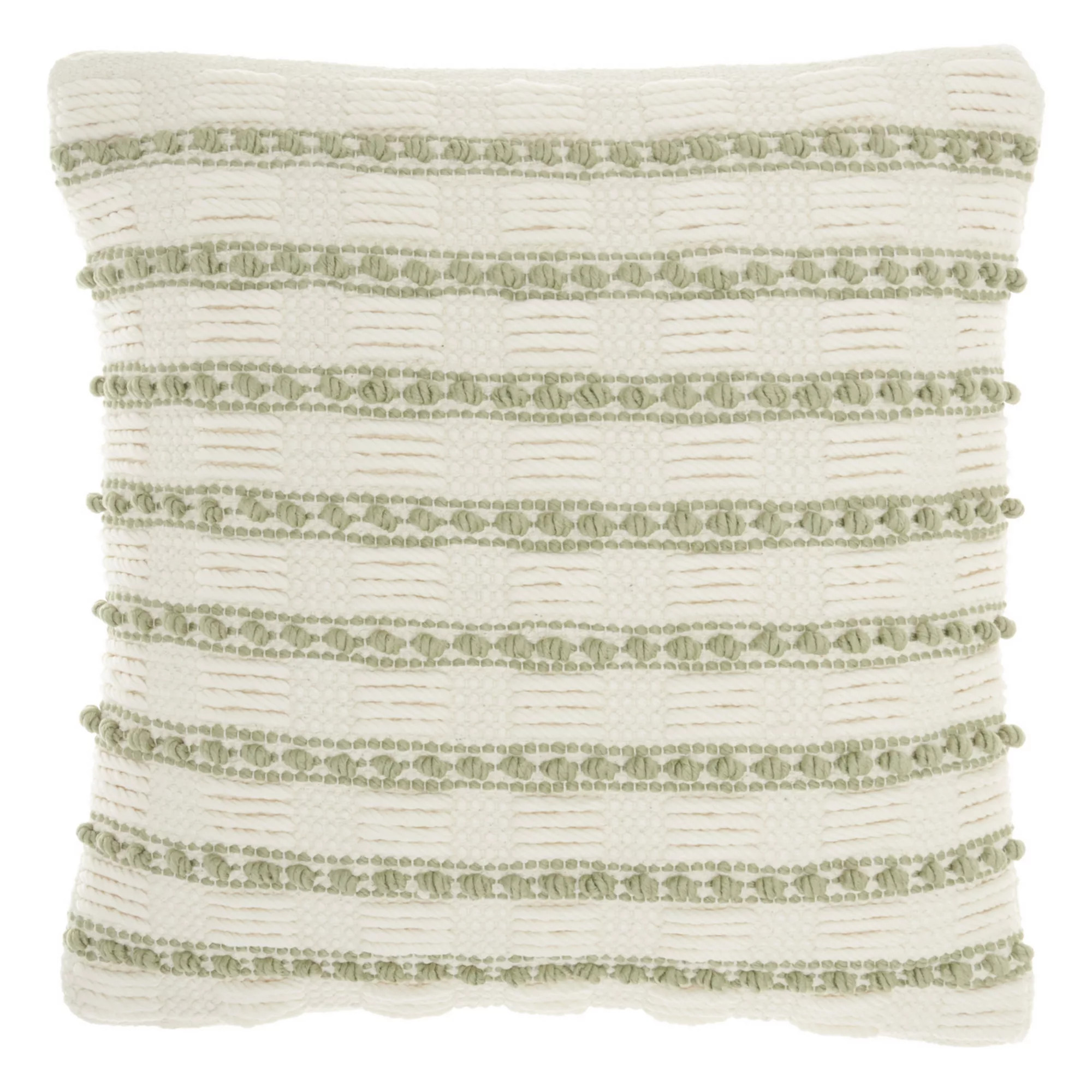 Mina Victory Life Styles Woven Lines and Dots Throw Pillow | Kohl's