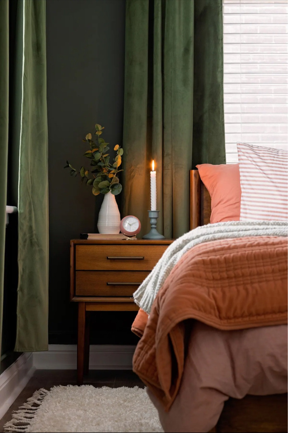 Cozy bedroom vibes at our Orange Maple Blossom Airbnb

wall color: Behr North Prints 🤍

#LTKfindsunder50 #LTKhome #LTKstyletip