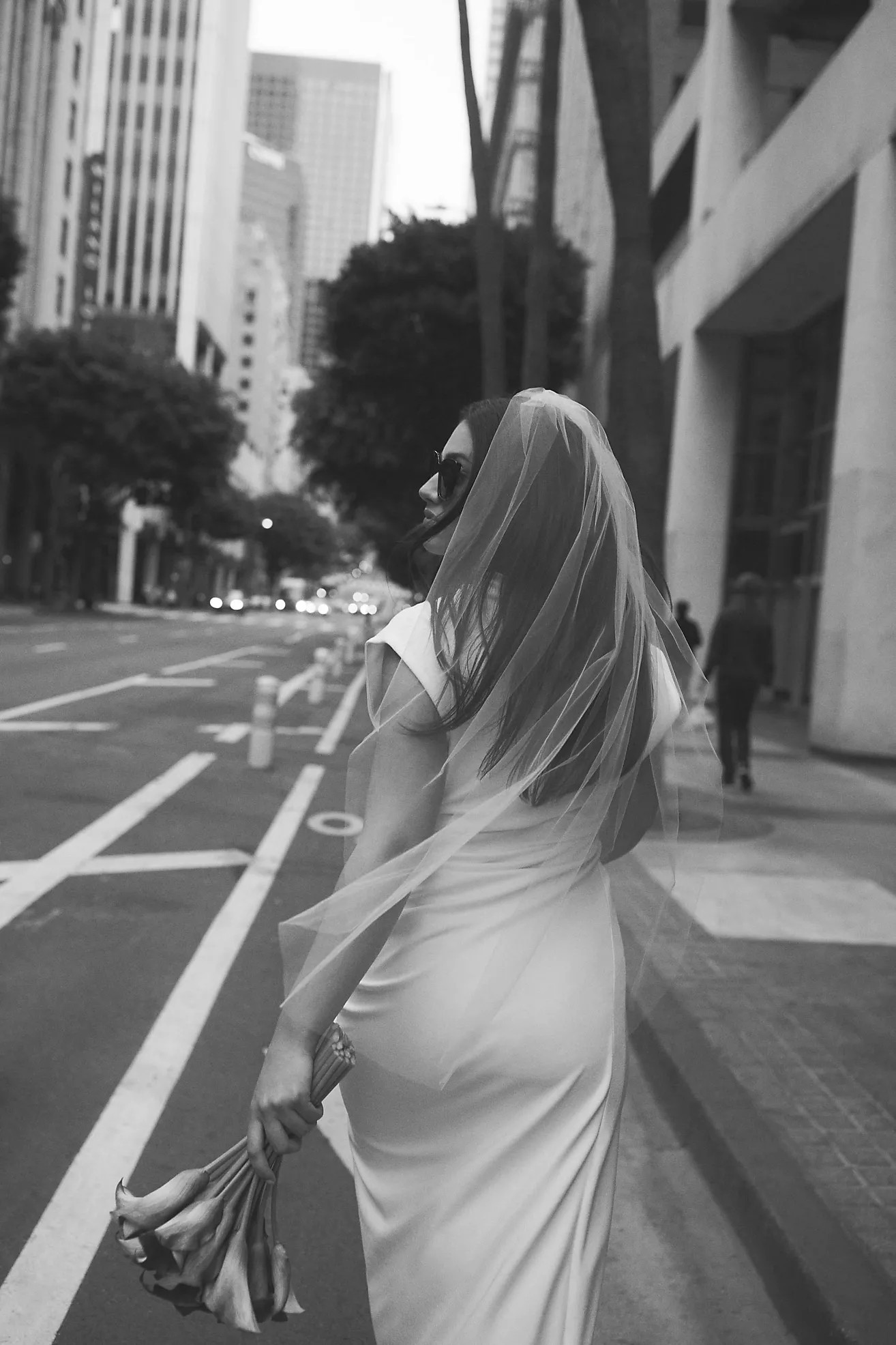 Rochefort Fingertip Veil | Anthropologie (US)