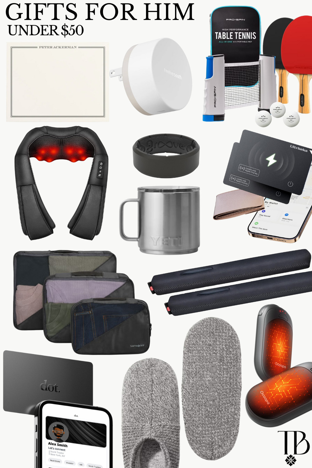Budget-Friendly Gifts for Him Under $50 
Affordable, practical, and guy-approved gift ideas—all under $50. Perfect for stocking stuffers, small surprises, or easy holiday gifting.
 

 #LTKGiftGuide #LTKHoliday