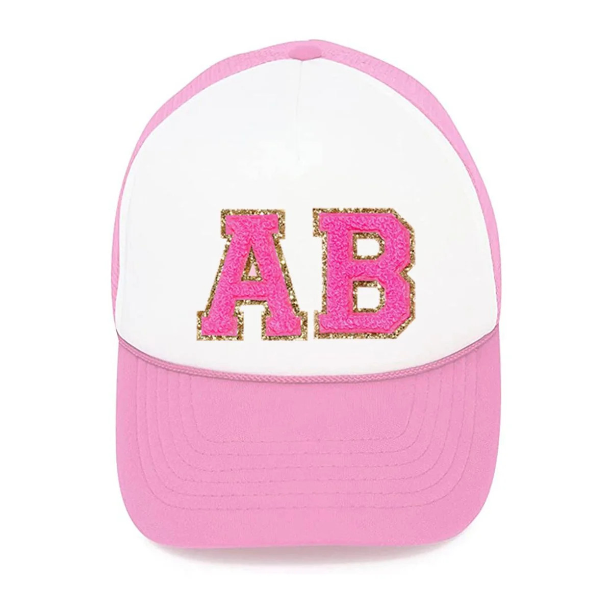 Letter Patch Trucker Hat | United Monograms